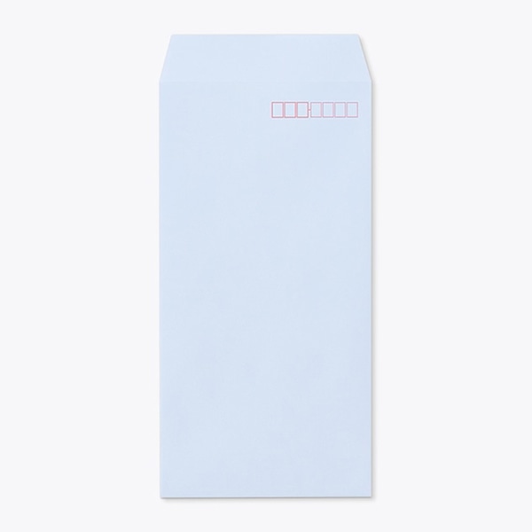 山櫻 封筒　長3　スミ貼　ECアクア100　スラット CoC　〒枠入 00563572 　1000枚/箱（ご注文単位1箱）【直送品】