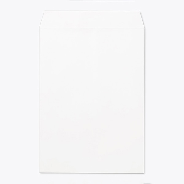 山櫻 封筒　角2　スミ貼　ECホワイト100　スラット CoC　〒枠なし 00563670 　500枚/箱（ご注文単位1箱）【直送品】