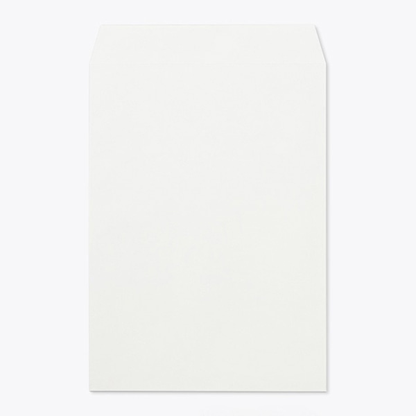 山櫻 封筒　角2　スミ貼　ミエナイ白100　スラット CoC　〒枠なし 00563679 　500枚/箱（ご注文単位1箱）【直送品】