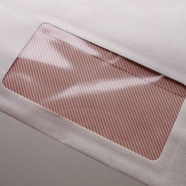 山櫻 封筒 長3窓付 中貼 ホワイトR4070 裏地紋茶 CoC 〒枠なし A8522 00564164 1000枚/箱(ご注文単位1箱)【直送品】