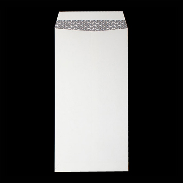 山櫻 封筒 長3窓付 中貼 ヨミニクイ ECグレイ80 CoC 〒枠なし A724 00564533 1000枚/箱(ご注文単位1箱)【直送品】