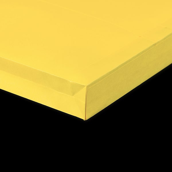 山櫻 封筒 角2 保存袋 Kイエロー120 〒枠なし 00566502 100枚/箱(ご注文単位1箱)【直送品】