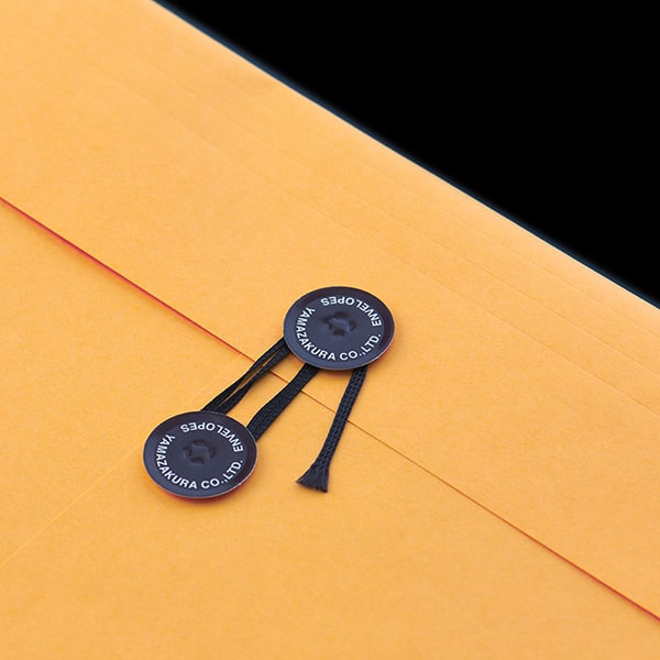 山櫻 封筒 角2 保存袋 Kオレンジ120 〒枠なし 00566503 100枚/箱(ご注文単位1箱)【直送品】