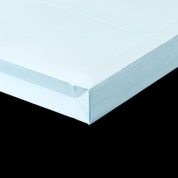 山櫻 封筒 角2 保存袋 ECブルー130 〒枠なし 00566512 100枚/箱(ご注文単位1箱)【直送品】