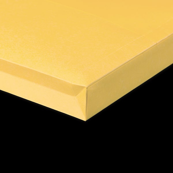 山櫻 封筒 角2 保存袋 DXイエロー 〒枠なし 00566519 100枚/箱(ご注文単位1箱)【直送品】