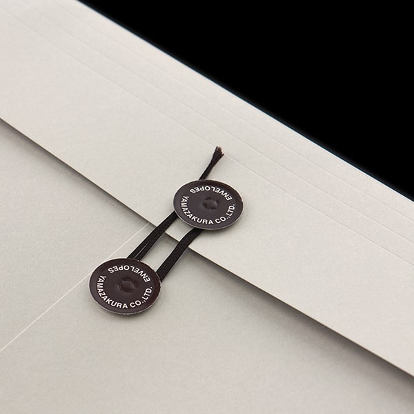 山櫻 封筒 角2 保存袋 DXグレイ 〒枠なし 00566522 100枚/箱(ご注文単位1箱)【直送品】