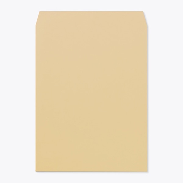 山櫻 封筒　特大04　中貼　クラフト120 CoC　〒枠なし 00569008 　200枚/箱（ご注文単位1箱）【直送品】