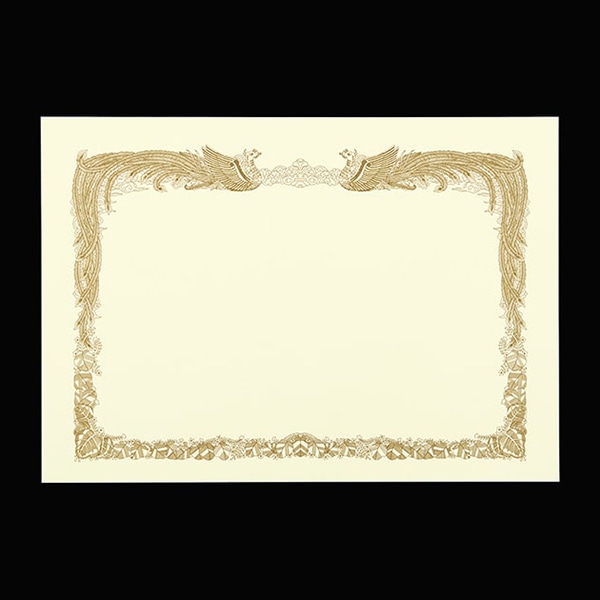 山櫻 賞状用紙 B4ヨコ型 クリーム レーザー&IJ兼用 YME322-10B4Y 00801305 10枚/箱(ご注文単位1箱)【直送品】