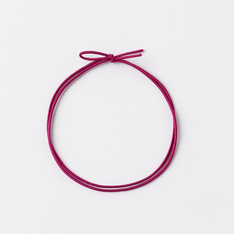 イグチ 細ゴム2重片花結び 58cm／折径12cm 赤こんにゃく 1000本/袋（ご注文単位1袋）【直送品】