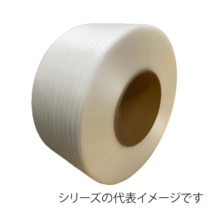 グリーンプラ PPバンド ショウデンバンド ハイブリッドタイプ DH12-HB 透明 6巻セット 12mm×3000m 1セット(ご注文単位1セット)【直送品】