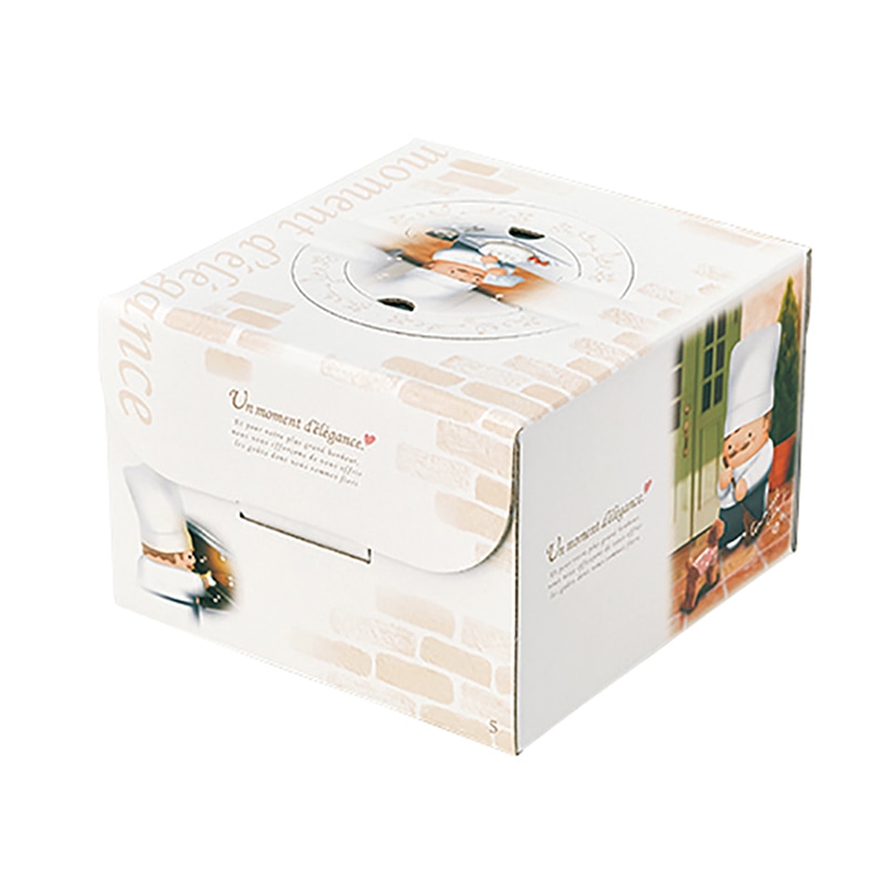 和気 デコ箱　シェフの1日　HP130 4号 2-114-31 100枚/箱（ご注文単位1箱）【直送品】