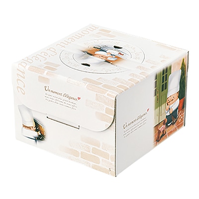 和気 デコ箱 シェフの1日 HP130 6号 2-116-31 100枚/箱(ご注文単位1箱)【直送品】