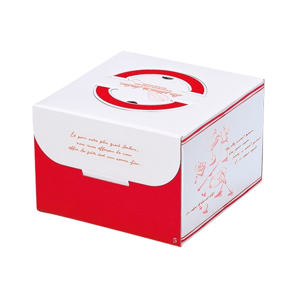 和気 デコ箱 フレンチ HP130 4号 2-004-76 100枚/箱(ご注文単位1箱)【直送品】