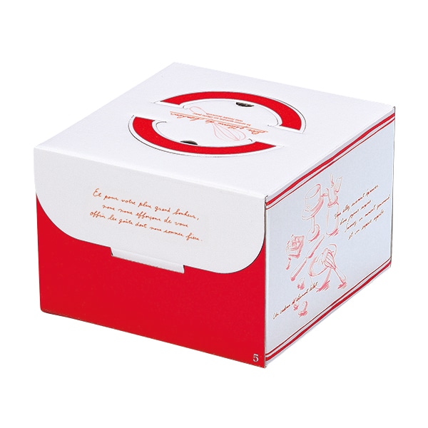 和気 デコ箱　フレンチ　HP130 6号 2-006-76 100枚/箱（ご注文単位1箱）【直送品】