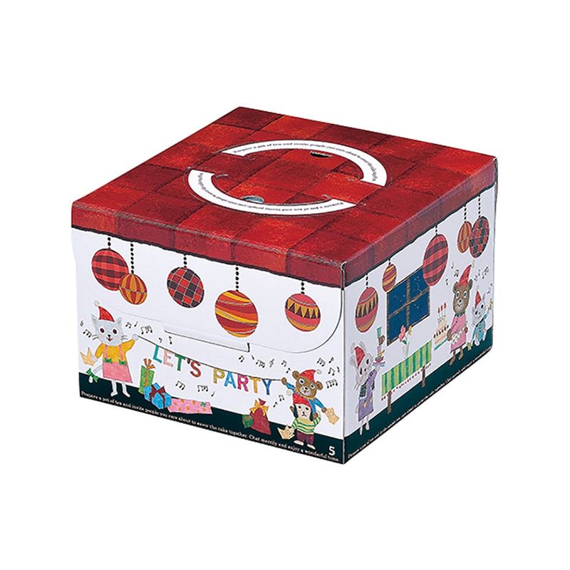 和気 デコ箱 パーティー HP130 4号 2-004-56 100枚/箱(ご注文単位1箱)【直送品】