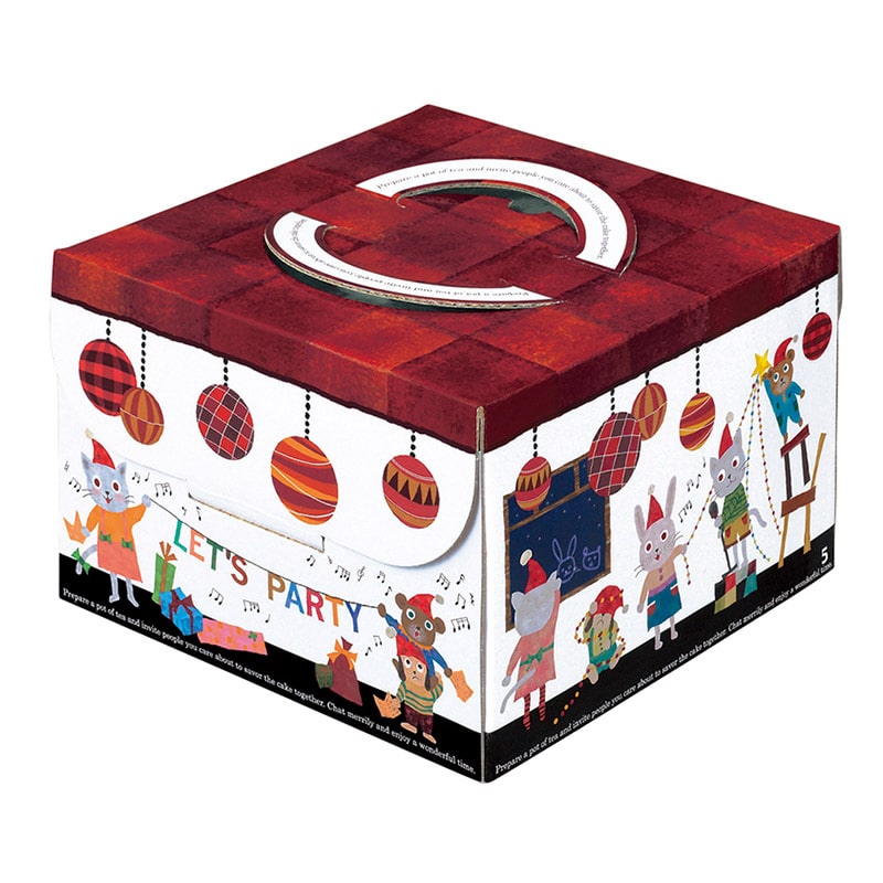 和気 デコ箱　パーティー　HP150 7号 2-007-56 50枚/箱（ご注文単位1箱）【直送品】