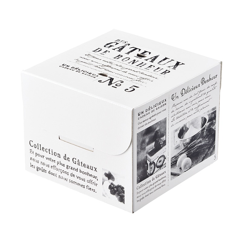 和気 デコ箱　モノクローム　HP150 5号 2-105-97 100枚/箱（ご注文単位1箱）【直送品】