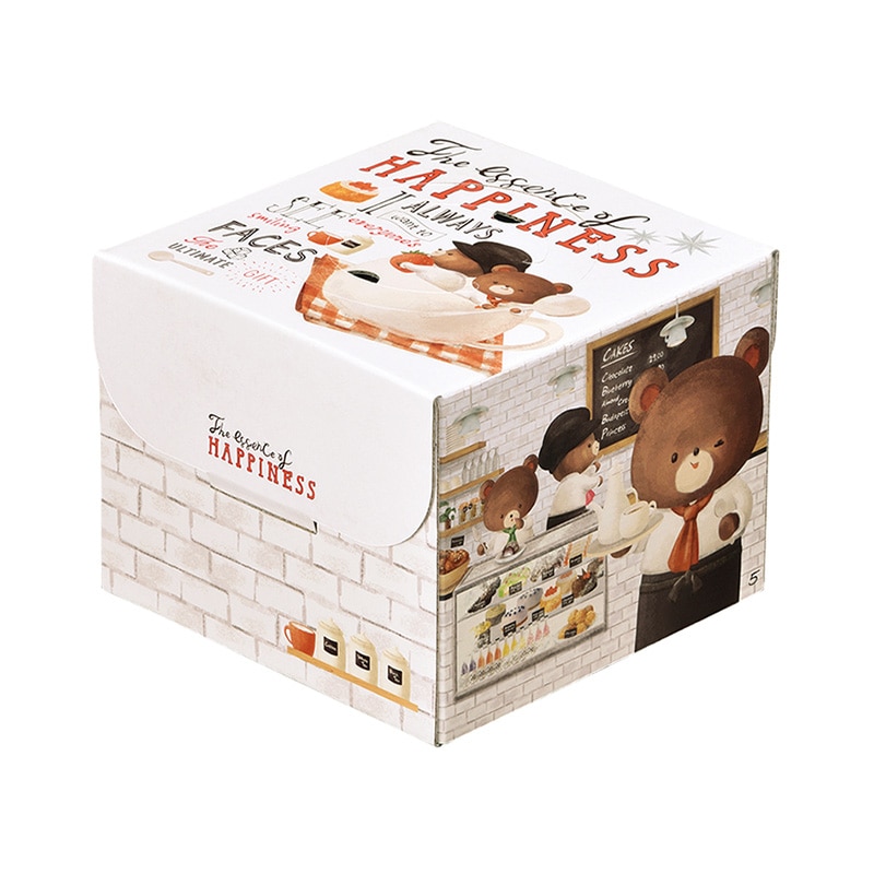 和気 デコ箱　ベアーズカフェ　HP150 4号 2-114-30 100枚/箱（ご注文単位1箱）【直送品】