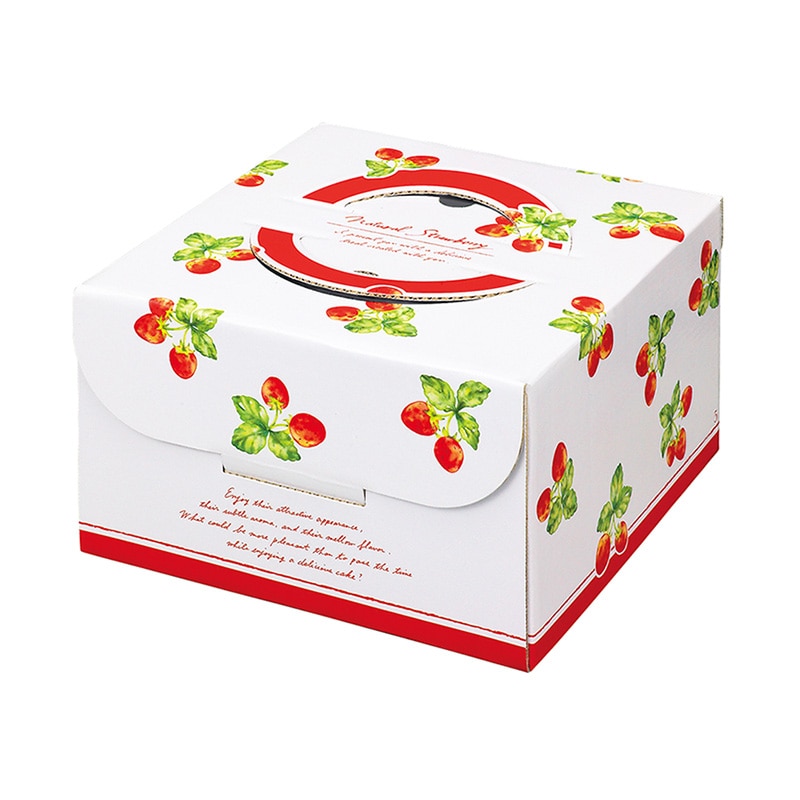 和気 デコ箱　いちごの実り　H115 5号 2-105-19 100枚/箱（ご注文単位1箱）【直送品】