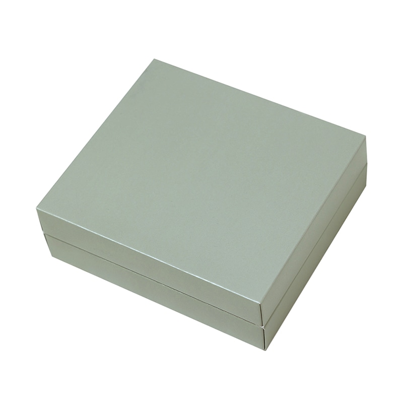 和気 洋菓子箱 EAPB ミントグレー 18×16 100枚/箱（ご注文単位1箱）【直送品】