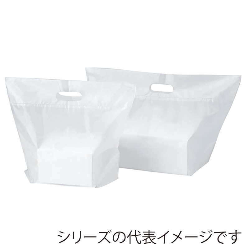 和気 手提ポリ袋　　無地手提袋 5号 1-020-25 500枚/箱（ご注文単位1箱）【直送品】