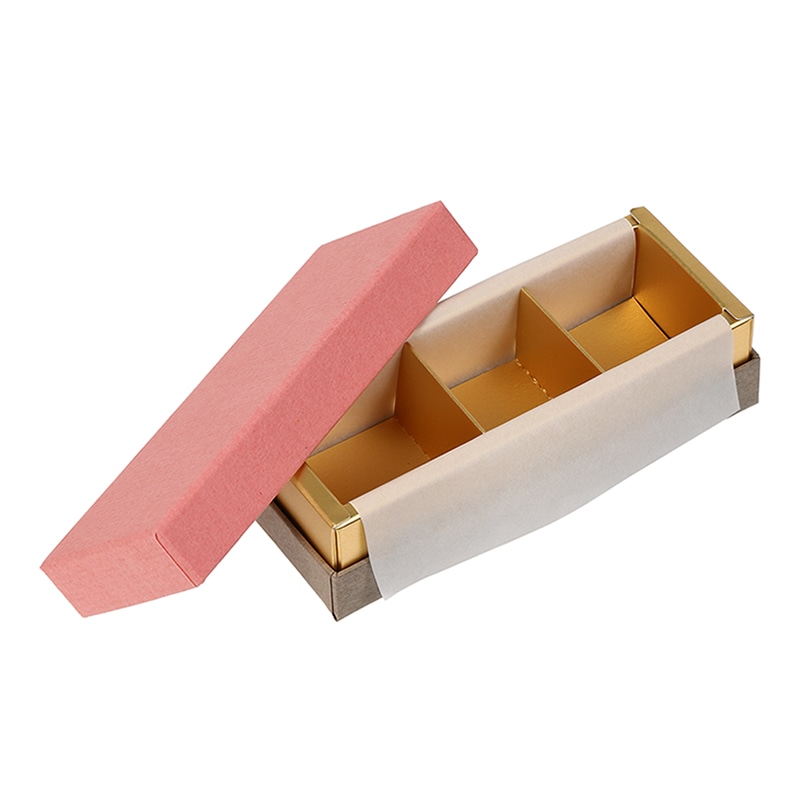 コンビBケース 3仕切 ピンク/グレー 1173 1個(ご注文単位200個)【直送品】