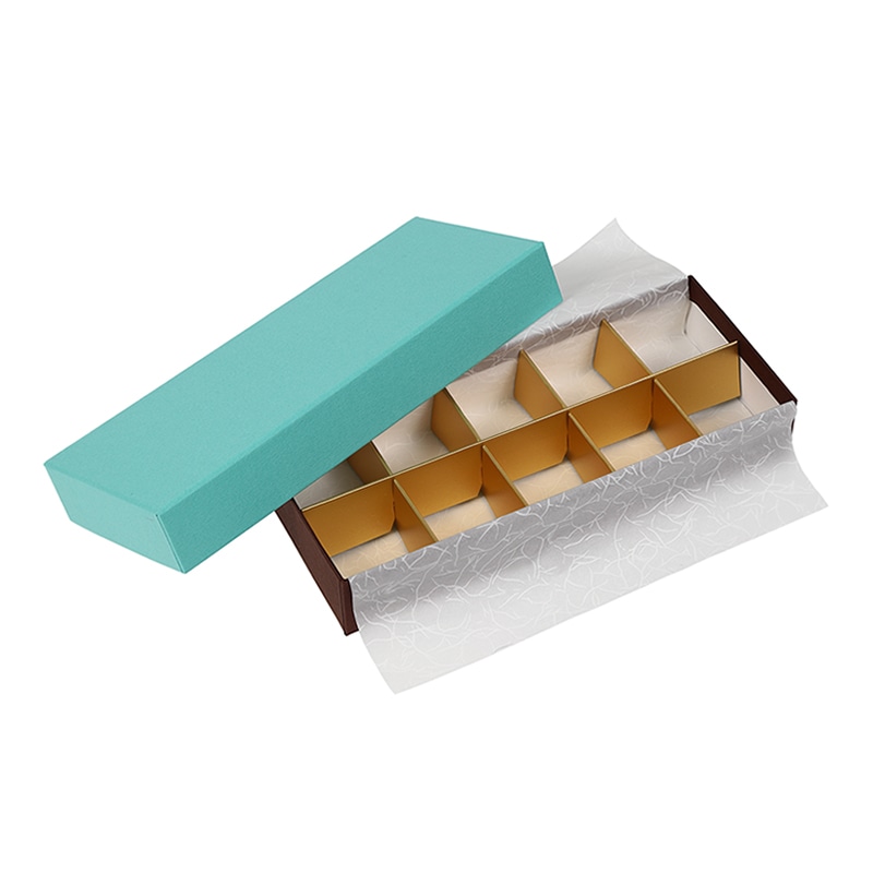 フェザーケース 10仕切 ブルー 1245 1個(ご注文単位200個)【直送品】