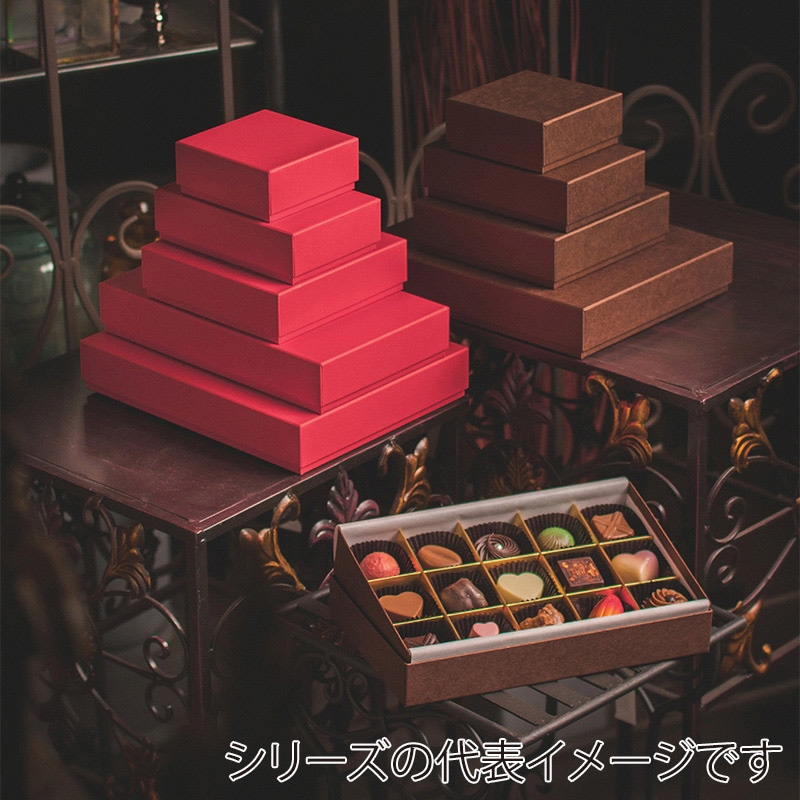 フェザーケース 9仕切 レッド 1265 1個(ご注文単位100個)【直送品】