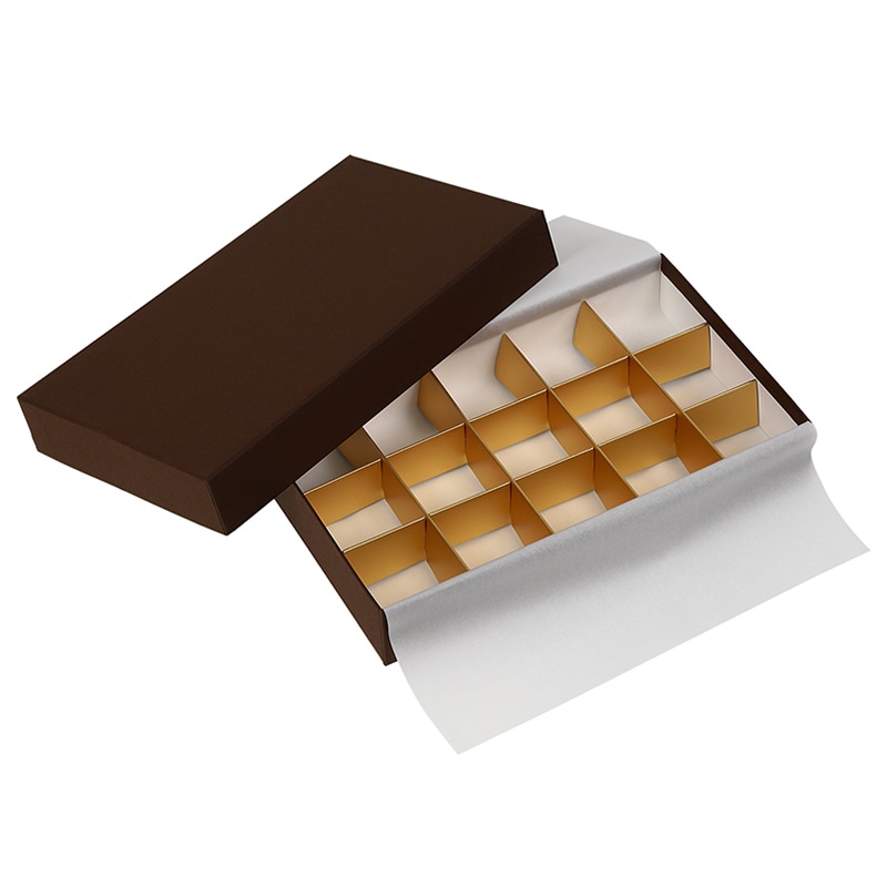 フェザーケース 15仕切 ブラウン 1267 1個(ご注文単位60個)【直送品】