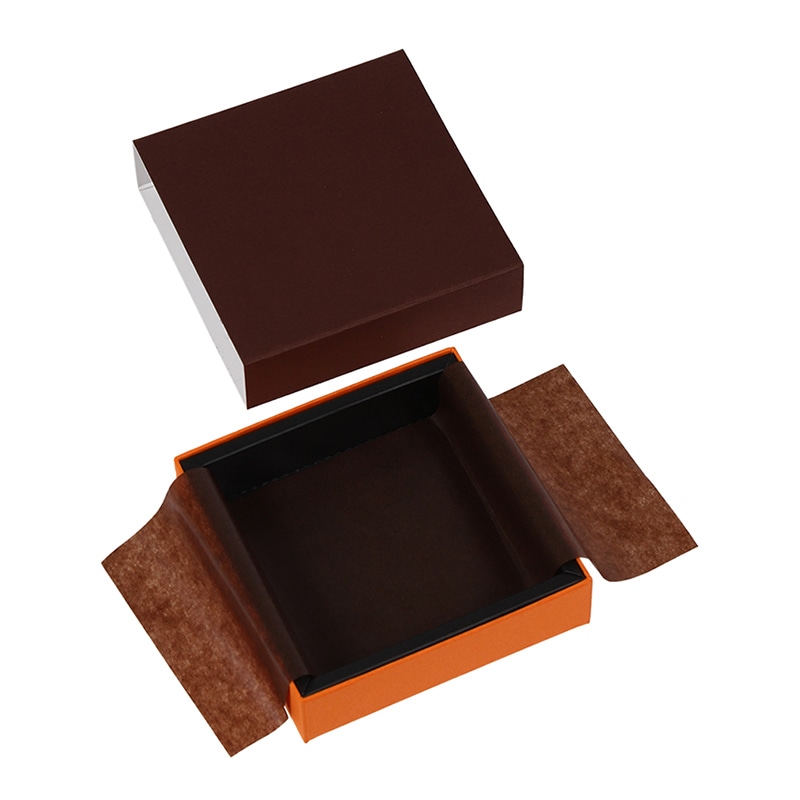 ショコラスリーブケース M こげ茶/オレンジ 1401 1個(ご注文単位200個)【直送品】