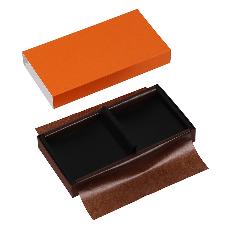 ショコラスリーブケース アソート オレンジ/こげ茶 1403 1個(ご注文単位100個)【直送品】