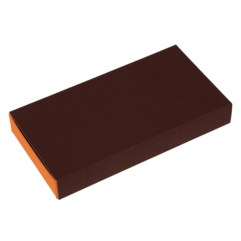 ショコラスリーブケース　アソート こげ茶／オレンジ 1403 1個（ご注文単位100個）【直送品】