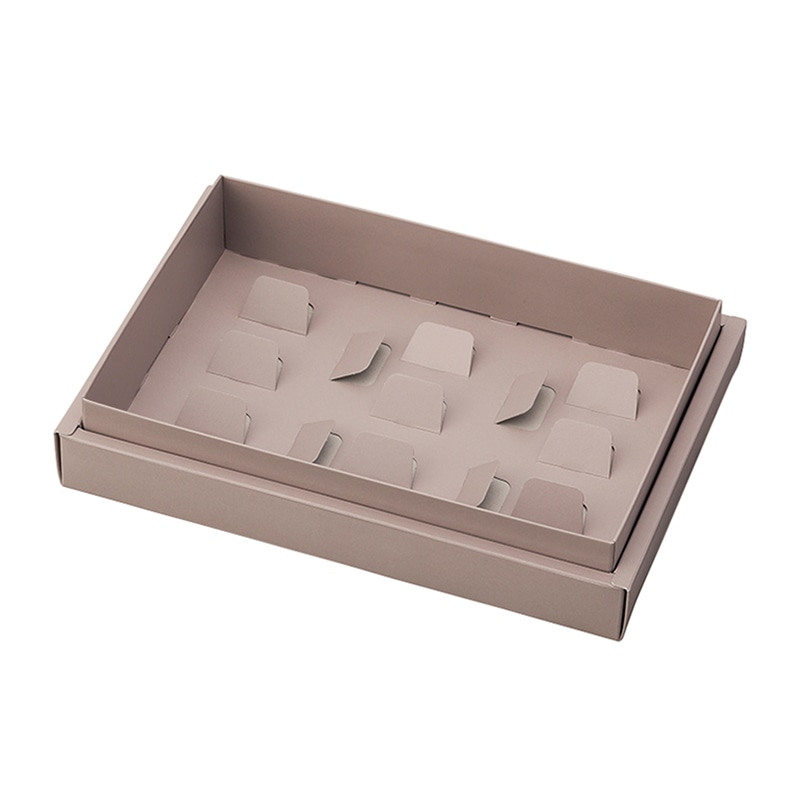 和気 洋菓子箱 EAPB ローズグレー 24×16 120211 50枚/箱(ご注文単位1箱)【直送品】