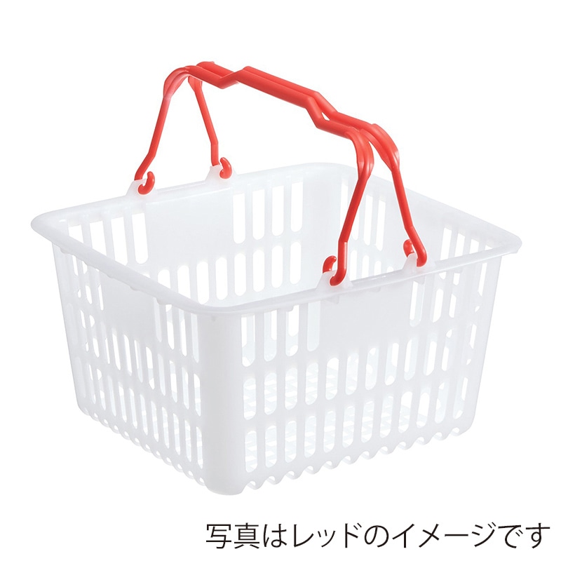 ストア・エキスプレス 買い物カゴ　SL-1 6リットル　ロイヤルブルー　 61-813-84-2 　5個/セット（ご注文単位1セット）【直送品】