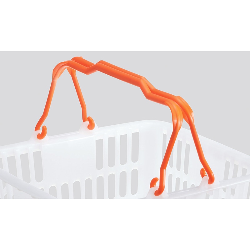 ストア・エキスプレス 買い物カゴ SL-1 6リットル オレンジ 61-813-84-4 5個/セット(ご注文単位1セット)【直送品】