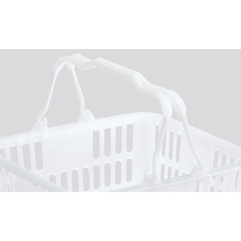 ストア・エキスプレス 買い物カゴ SL-1 6リットル ナチュラル 61-813-84-5 5個/セット(ご注文単位1セット)【直送品】