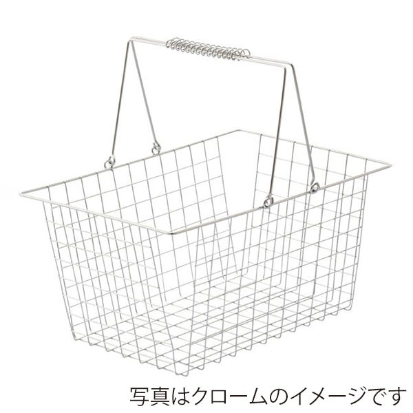 ストア・エキスプレス ワイヤーバスケット L　ブラウン 61-380-2-8 1個（ご注文単位1個）【直送品】