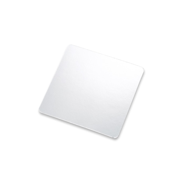 柳井紙工 角丸銀紙パット 88角 02008 500枚/束(ご注文単位1束)【直送品】