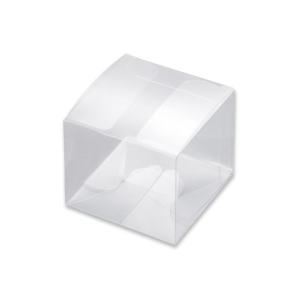 柳井紙工 プラケース　ピートS 角 64096 100枚/束（ご注文単位1束）【直送品】