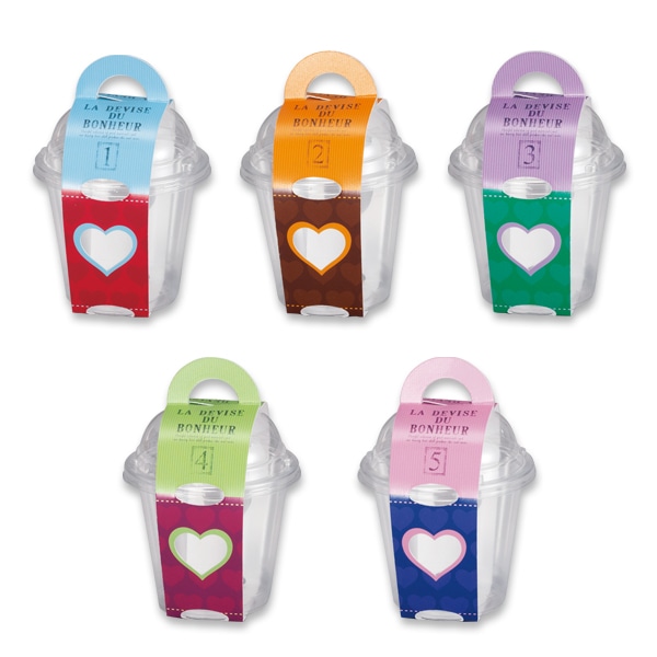 柳井紙工 カジュアルギフトケース　スイーツポッド Aセット 61292 100組/束（ご注文単位1束）【直送品】