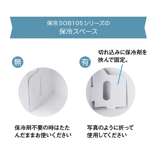 柳井紙工 保冷ケース SOB105 ホワイト 12×18 21532 25枚/束(ご注文単位8束)【直送品】