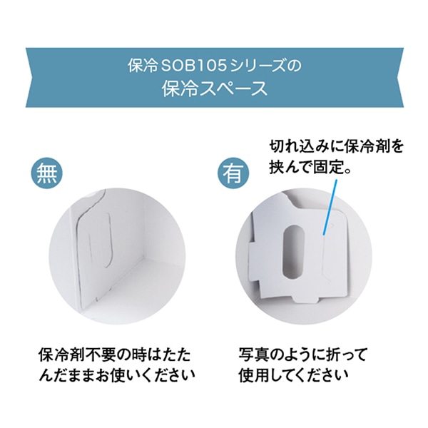 柳井紙工 保冷ケース SOB105 ホワイト 15×21 21533 25枚/束(ご注文単位8束)【直送品】