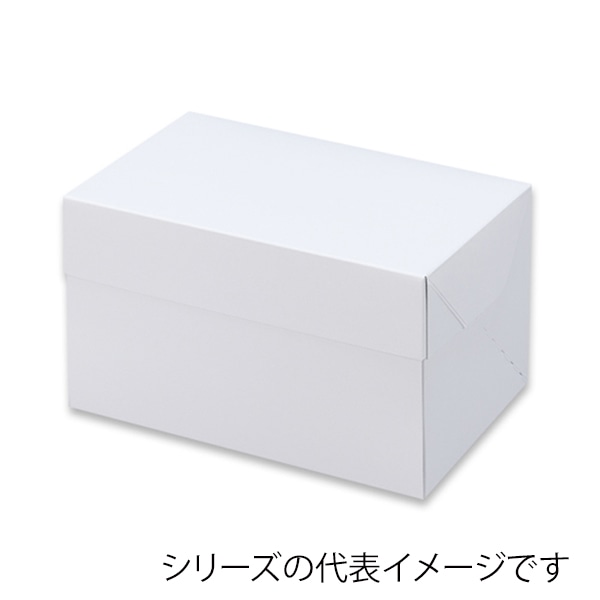 柳井紙工 テイクアウトボックス　ホワイト　105 12×18 21112 25枚/束（ご注文単位8束）【直送品】