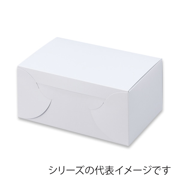 柳井紙工 ダルマカートン・ホワイト 2 20702 100枚/束（ご注文単位5束）【直送品】