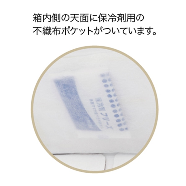 柳井紙工 キャリーデコケース 保冷ホワイト 4.5 53014 100枚/箱(ご注文単位1箱)【直送品】