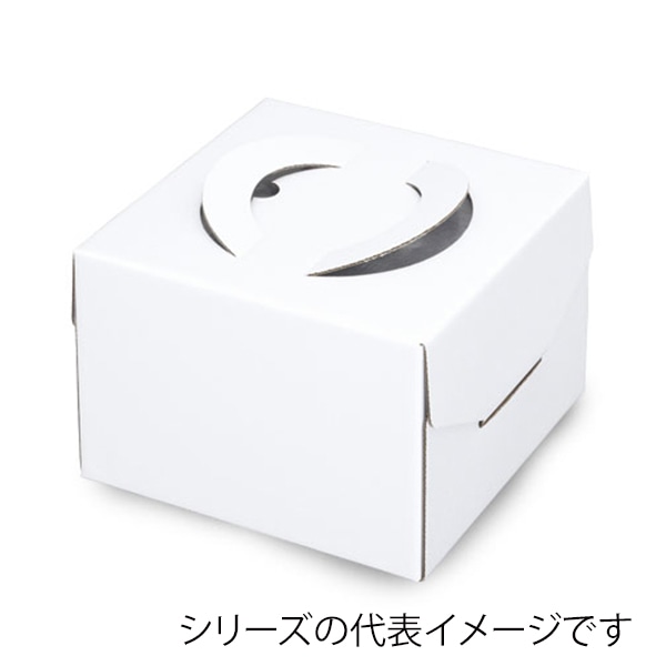 柳井紙工 キャリーデコケース　保冷ホワイト 7 53017 50枚/箱（ご注文単位1箱）【直送品】