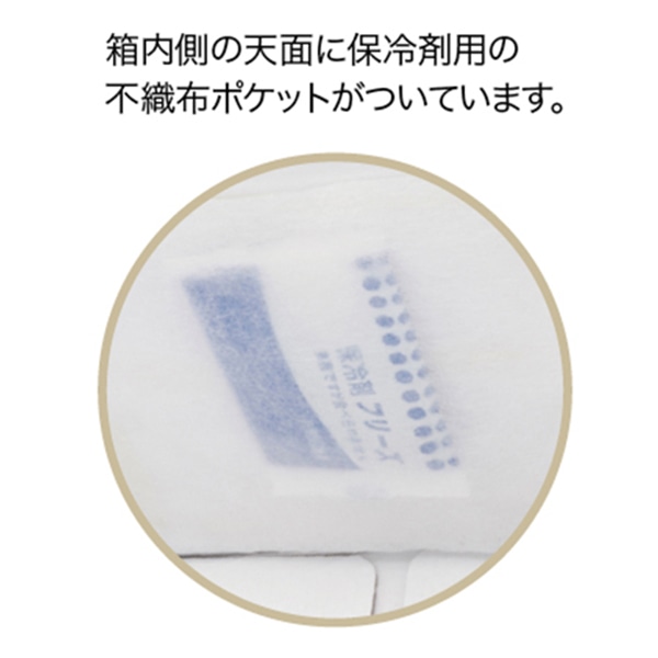 柳井紙工 キャリーデコケース 保冷ホワイト 150 6 52586 100枚/箱(ご注文単位1箱)【直送品】