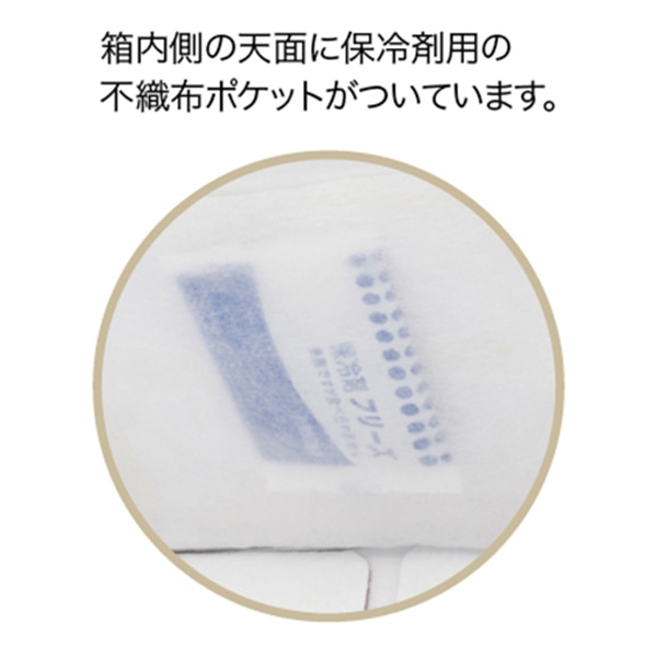 柳井紙工 キャリーデコケース 保冷ホワイト 150 7 52587 50枚/箱(ご注文単位1箱)【直送品】