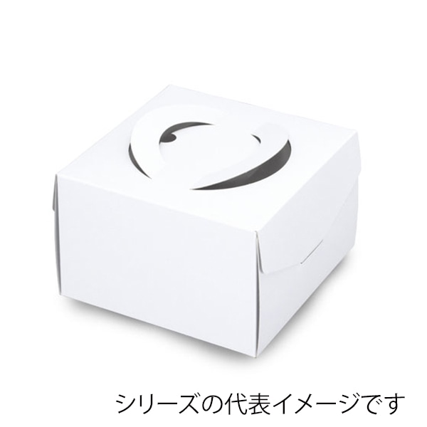 柳井紙工 キャリーデコケース　ホワイト 5.5 52255 100枚/箱（ご注文単位1箱）【直送品】