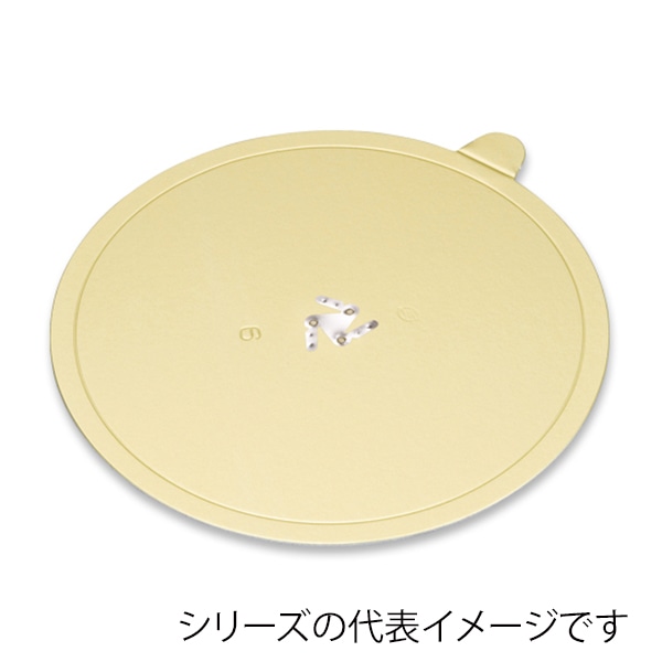 柳井紙工 Gトレー・丸　ロック付 5 05205 100枚/箱（ご注文単位1箱）【直送品】